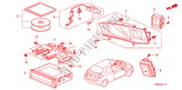SYSTEME DE NAVIGATION(RH) pour Honda CIVIC 1.8 TYPE-S    PLUS 3 Portes Transmission Intelligente manuelle 2010
