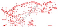 TUYAU D'ECHAPPEMENT/SILENCIEUX(DIESEL)(1) pour Honda CIVIC 2.2 TYPE-S 3 Portes 6 vitesses manuelles 2010