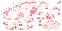 UNITE SRS(LH) pour Honda CIVIC 1.8 TYPE-S    PLUS 3 Portes Transmission Intelligente manuelle 2011