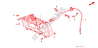 COMPTEUR COMBINE pour Honda CONCERTO GL 4 Portes 4 vitesses automatique 1990
