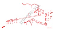 STABILISATEUR AVANT/ BRAS INFERIEUR AVANT pour Honda CONCERTO GL 4 Portes 4 vitesses automatique 1990