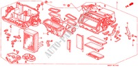 UNITE DE CHAUFFAGE pour Honda CONCERTO GL 4 Portes 4 vitesses automatique 1990