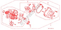 DISTRIBUTEUR (LUCAS AUTOMOTIVE LTD.) pour Honda ACCORD 2.2I VTEC 4 Portes 5 vitesses manuelles 1996
