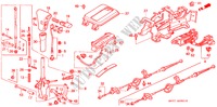 LEVIER DE SELECTION(RH) pour Honda ACCORD 2.0ILS 4 Portes 4 vitesses automatique 1993