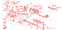 BOITE DE VITESSES DE P.S.(EPS) (RH) pour Honda CIVIC 1.8 S 4 Portes 6 vitesses manuelles 2006