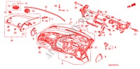 PANNEAU D'INSTRUMENT(RH) pour Honda CIVIC 1.8 S 4 Portes 6 vitesses manuelles 2006