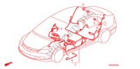FAISCEAU DES FILS(LH) (3) pour Honda CIVIC 1.8 ES 4 Portes 5 vitesses automatique 2008