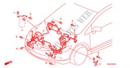 FAISCEAU DES FILS(RH) (1) pour Honda CIVIC 1.8 VXI 4 Portes 5 vitesses manuelles 2009