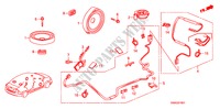 ANTENNE/HAUT PARLEUR(RH) pour Honda CIVIC 1.8 VXI 4 Portes 5 vitesses manuelles 2011