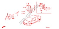 BAVETTE pour Honda CIVIC 1.8 VXI 4 Portes 5 vitesses manuelles 2011