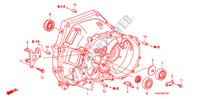 CARTER D'EMBRAYAGE pour Honda CIVIC 1.8 VXI 4 Portes 5 vitesses manuelles 2011