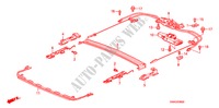 COULISSANTS DE TOIT pour Honda CIVIC 1.6 VTI 4 Portes 5 vitesses automatique 2010