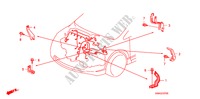 ETAI FAISCEAU DE FILS MOTEUR pour Honda CIVIC 1.8 EXI 4 Portes 5 vitesses automatique 2011