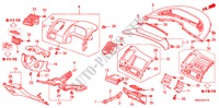 GARNITURE D'INSTRUMENT(COTE DE CONDUCTEUR)(LH) pour Honda CIVIC 1.6 S 4 Portes 5 vitesses automatique 2011