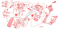 PEDALE(LH) pour Honda CIVIC 1.6 S 4 Portes 5 vitesses automatique 2011