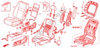 SIEGE AVANT(LH)(COTE DE PASSAGER) pour Honda CIVIC 1.6 S 4 Portes 5 vitesses automatique 2011