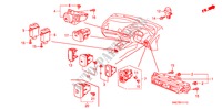 COMMUTATEUR(RH) pour Honda CIVIC HYBRID MX       ALCANTARA 4 Portes full automatique 2011