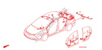 FAISCEAU DES FILS(LH)(4) pour Honda CIVIC HYBRID MX 4 Portes full automatique 2008