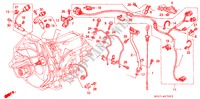 JAUGE DE NIVEAU D'HUILE/FAISCEAU DE FILS (RH) pour Honda LEGEND LEGEND 4 Portes 4 vitesses automatique 1993