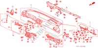 PANNEAU D'INSTRUMENT(LH) pour Honda LEGEND LEGEND 4 Portes 5 vitesses manuelles 1992