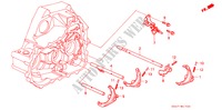 FOURCHETTE DE SELECTION(DOHC) ( 1051162) pour Honda CIVIC VTI 4 Portes 5 vitesses manuelles 1992