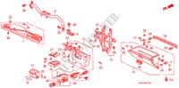 GARNITURE D'INSTRUMENT(LH)(1) pour Honda CIVIC ESI 88PS 4 Portes 5 vitesses manuelles 1995