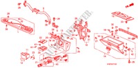 GARNITURE D'INSTRUMENT(LH) pour Honda CIVIC COUPE BASIC 2 Portes 5 vitesses manuelles 1995