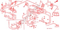TUYAU D'INSTALLATION/TUBULURE(2) pour Honda PRELUDE 2.3I 2 Portes 4 vitesses automatique 1993