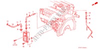 CHAMBRE DE RENIFLARD (DOHC VTEC) pour Honda CIVIC 1.8VTI 5 Portes 5 vitesses manuelles 1997