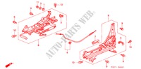 COMP. DE SIEGE AV. (G.) pour Honda ACCORD COUPE 2.0I 2 Portes 4 vitesses automatique 1996