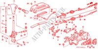 LEVIER DE SELECTION(RH) pour Honda ACCORD AERODECK 2.0ILS 5 Portes 4 vitesses automatique 1994