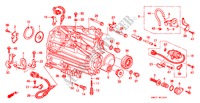 BOITE DE VITESSES (3.2L) pour Honda NSX NSX-T 2 Portes 6 vitesses manuelles 2000