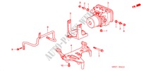 MODULATEUR ABS(LH) ('00 ) pour Honda NSX NSX-T 2 Portes 6 vitesses manuelles 2001