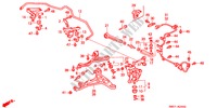 STABILISATEUR ARRIERE/ BRAS INFERIEUR ARRIERE pour Honda NSX NSX-T 2 Portes 5 vitesses manuelles 1995