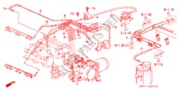 TUYAU D'INSTALLATION/TUBULURE (3.2L) pour Honda NSX NSX 2 Portes 6 vitesses manuelles 2001