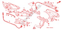 COLLECTEUR D'ECHAPPEMENT(3.0L) pour Honda NSX NSX-T 2 Portes 4 vitesses automatique 2002