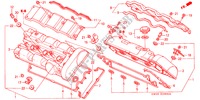 COUVERCLE DE CULASSE pour Honda NSX NSX-T 2 Portes 6 vitesses manuelles 2002
