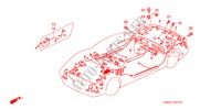 FAISCEAU DES FILS pour Honda NSX NSX-T 2 Portes 6 vitesses manuelles 2004