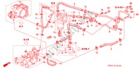 FLEXIBLE DE REFROIDISSEUR/ DURIT D'EAU pour Honda NSX NSX 2 Portes 4 vitesses automatique 2004