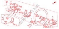 VOLANT DE DIRECTION(SRS) (1) pour Honda NSX NSX 2 Portes 4 vitesses automatique 2005