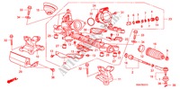 BOITE DE VITESSES DE P.S.(EPS) (RH) pour Honda CR-V EX 5 Portes 5 vitesses automatique 2007