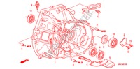 CARTER D'EMBRAYAGE(2.0L) pour Honda CR-V EXECUTIVE 5 Portes 6 vitesses manuelles 2007