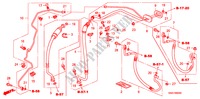 CLIMATISEUR(FLEXIBLES/TUYAUX) (LH) (2.0L) (2.4L) pour Honda CR-V COMFORT 5 Portes 5 vitesses automatique 2007