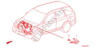 ETAI FAISCEAU DE FILS MOTEUR(2.4L) pour Honda CR-V RV-I 5 Portes 6 vitesses manuelles 2008