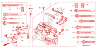 FAISCEAU DES FILS (2.4L) pour Honda CR-V EXECUTIVE 5 Portes 5 vitesses automatique 2008