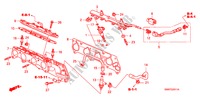 INJECTEUR DE CARBURANT(2.4L) pour Honda CR-V RV-I 5 Portes 6 vitesses manuelles 2008