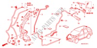 LAVE GLACE DE PARE BRISE(2) pour Honda CR-V ELEGANCE/SPORT 5 Portes 6 vitesses manuelles 2007