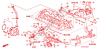 TUYAU D'INSTALLATION/POMPE A VIDE(DIESEL) pour Honda CR-V DIESEL 2.2 ELEGANCE/SPORT 5 Portes 6 vitesses manuelles 2007