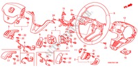 VOLANT DE DIRECTION(SRS) pour Honda CR-V EXECUTIVE 5 Portes 5 vitesses automatique 2008