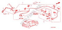 ANTENNE(LH) pour Honda CR-V DIESEL 2.2 COMFORT 5 Portes 6 vitesses manuelles 2010